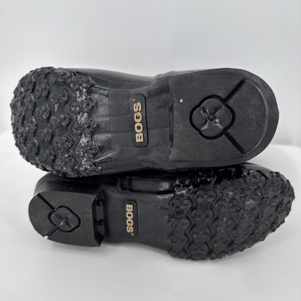 Bogs Black Quilted Rain Boots - Picture 10 of 11